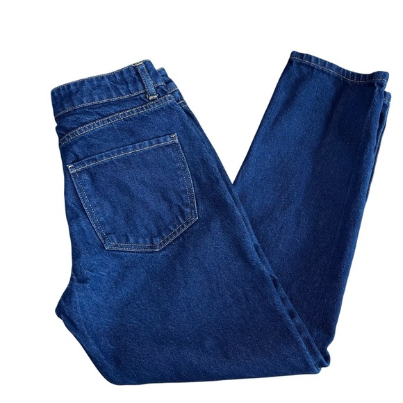 United Colors of Benetton Women’s Size 27 Jeans Dark Wash Straight Leg - Picture 6 of 12